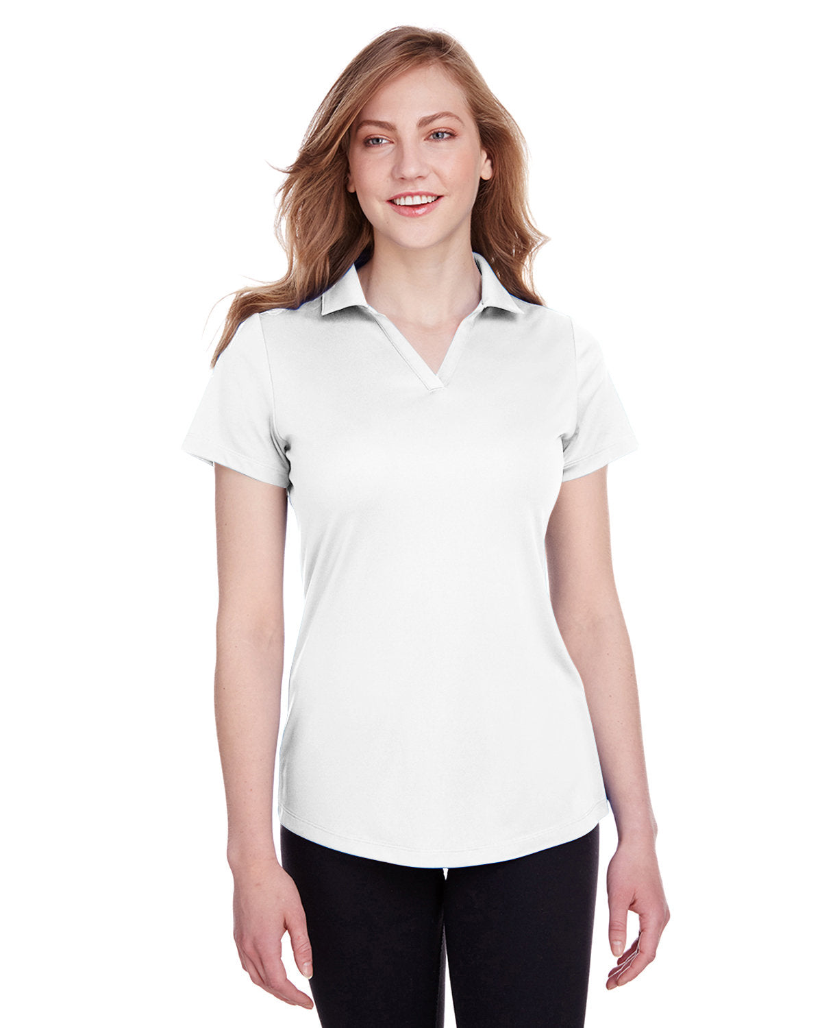 Puma Ladies Icon Golf Polo-Polos-Puma Golf-Bright White-XS-Thread Logic