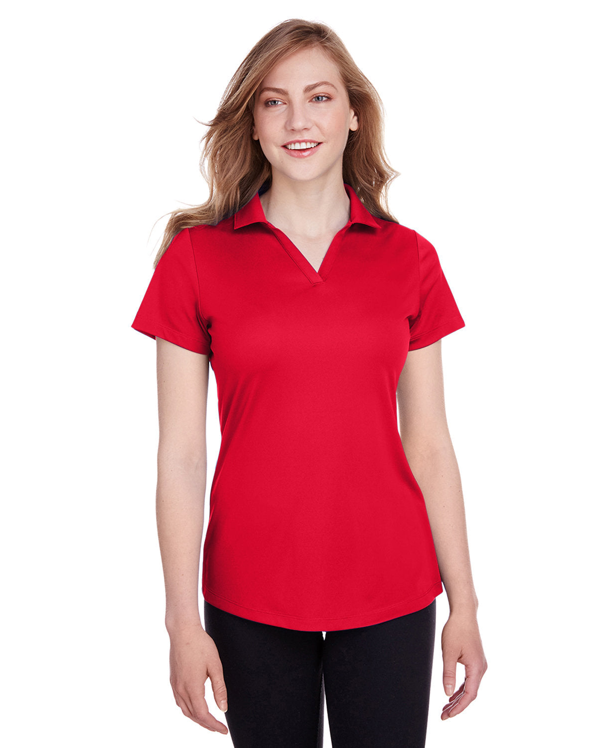 Puma Ladies Icon Golf Polo-Polos-Puma Golf-High Risk Red-XS-Thread Logic