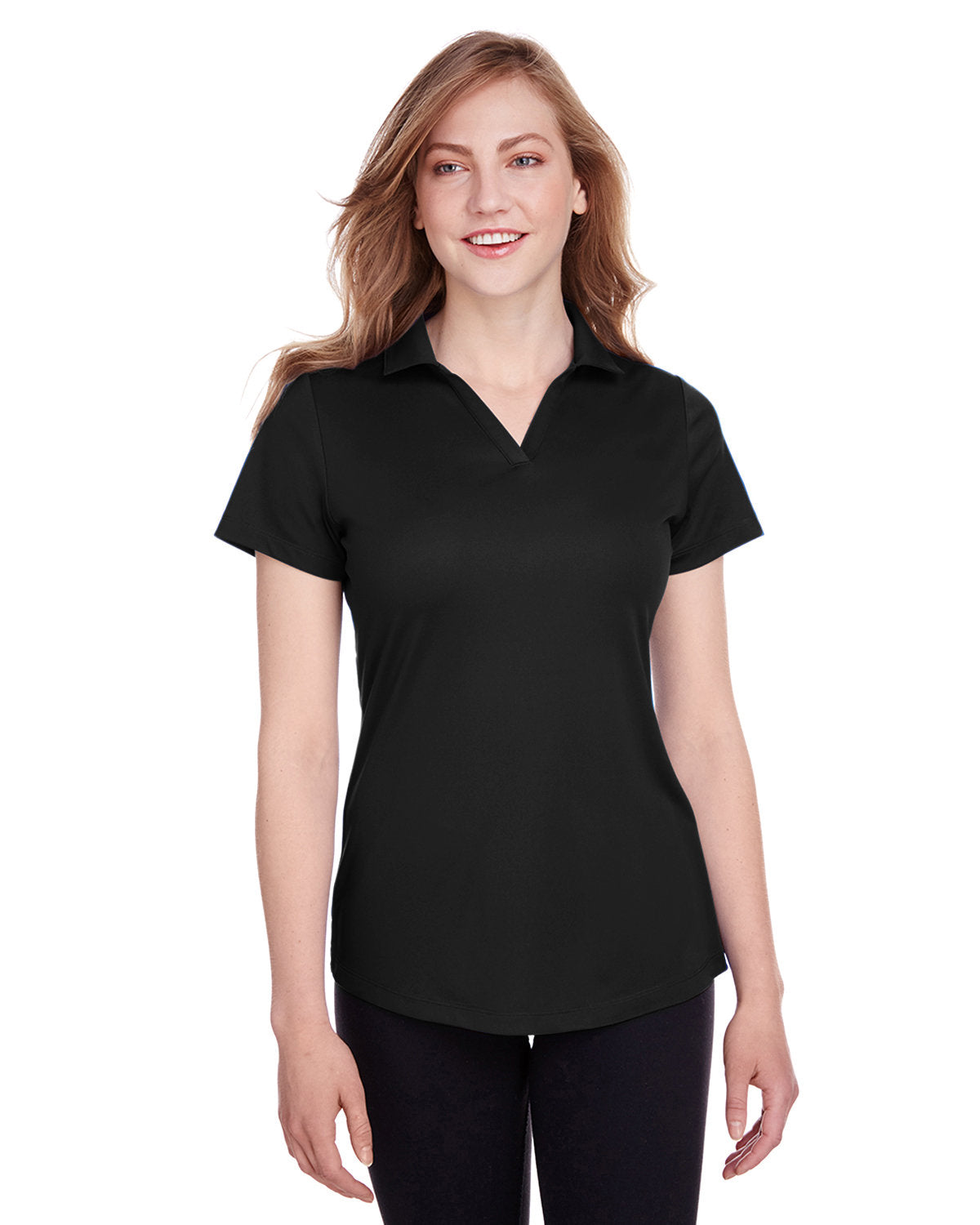 Puma Ladies Icon Golf Polo-Polos-Puma Golf-Puma Black-XS-Thread Logic