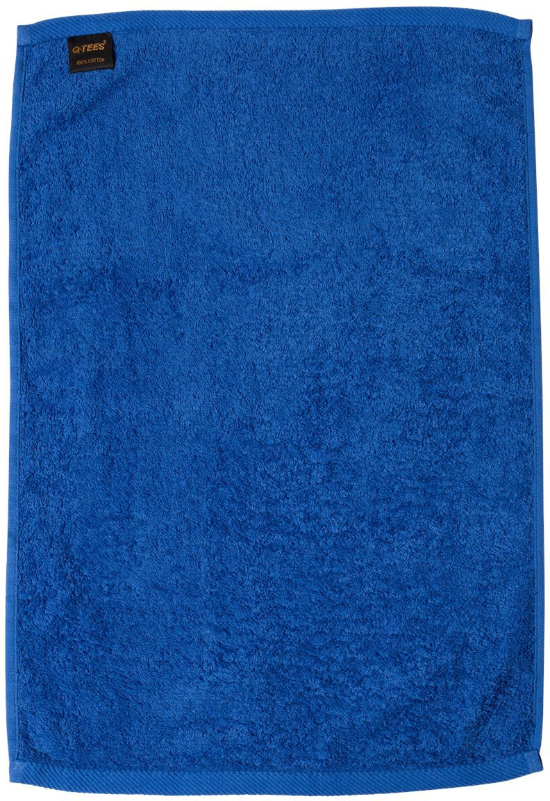 no-logo Q-Tees Deluxe Hemmed Hand Towel-Accessories-Q-Tees-Thread Logic