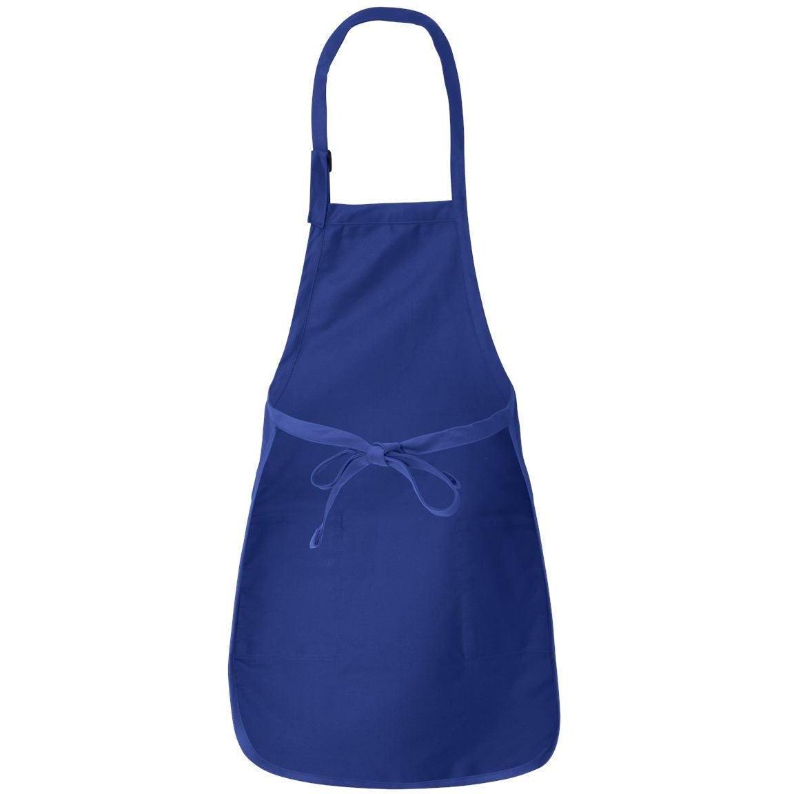 no-logo Q-Tees Full-Length Apron with Pockets-Accessories-Q-Tees-Thread Logic