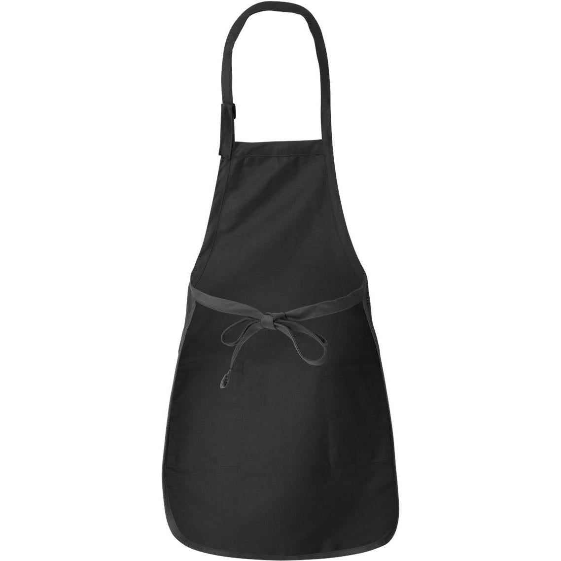 no-logo Q-Tees Full-Length Apron with Pockets-Accessories-Q-Tees-Thread Logic