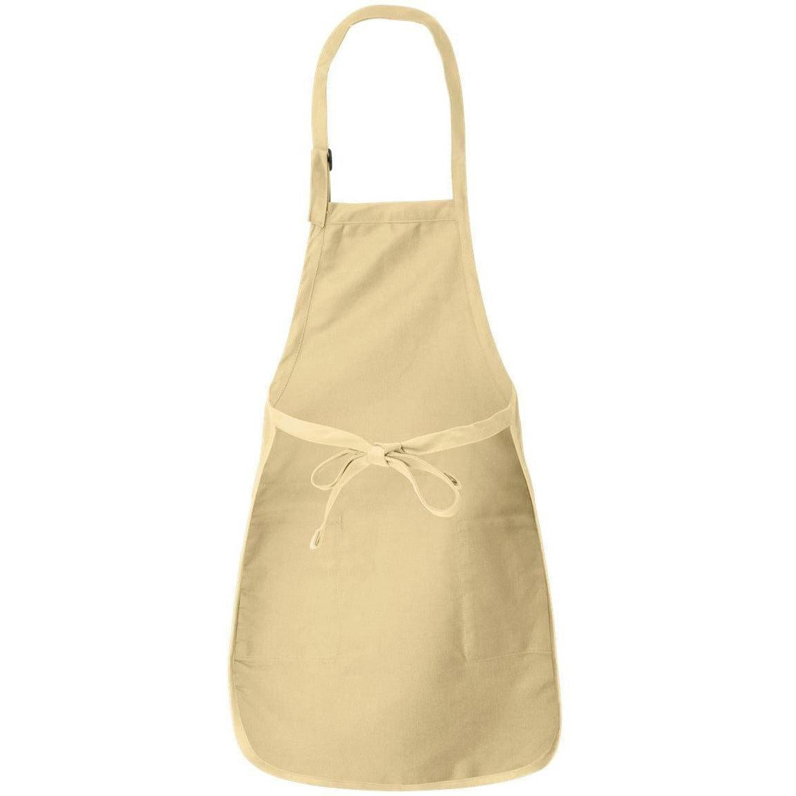 no-logo Q-Tees Full-Length Apron with Pockets-Accessories-Q-Tees-Thread Logic