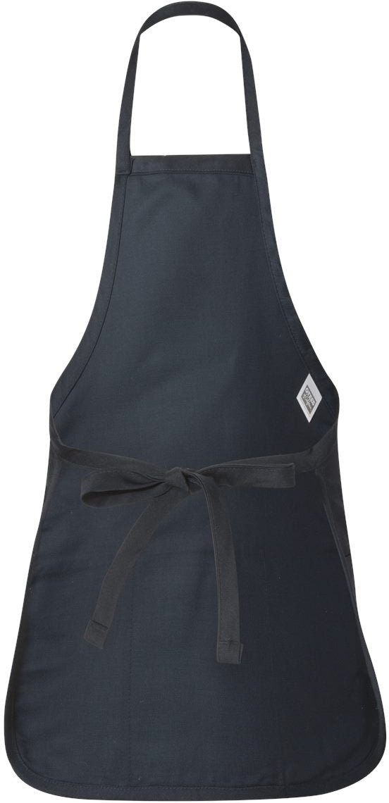 no-logo Q-Tees Full-Length Apron with Pouch Pocket-Accessories-Q-Tees-Thread Logic