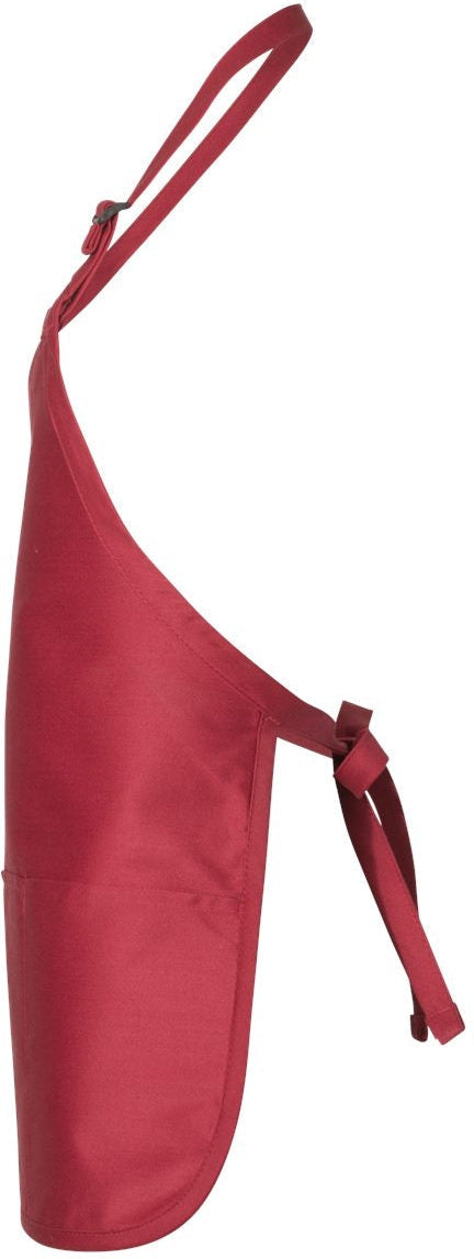 no-logo Q-Tees Full-Length Apron with Pouch Pocket-Accessories-Q-Tees-Thread Logic