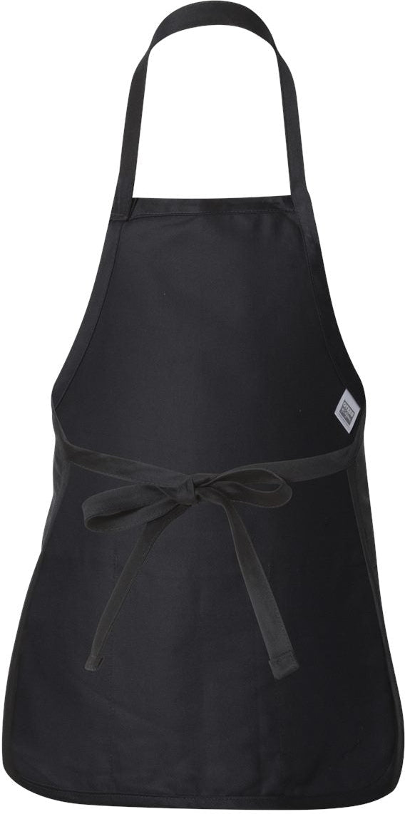 no-logo Q-Tees Full-Length Apron with Pouch Pocket-Accessories-Q-Tees-Thread Logic