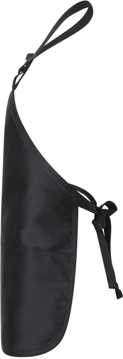 no-logo Q-Tees Full-Length Apron with Pouch Pocket-Accessories-Q-Tees-Thread Logic