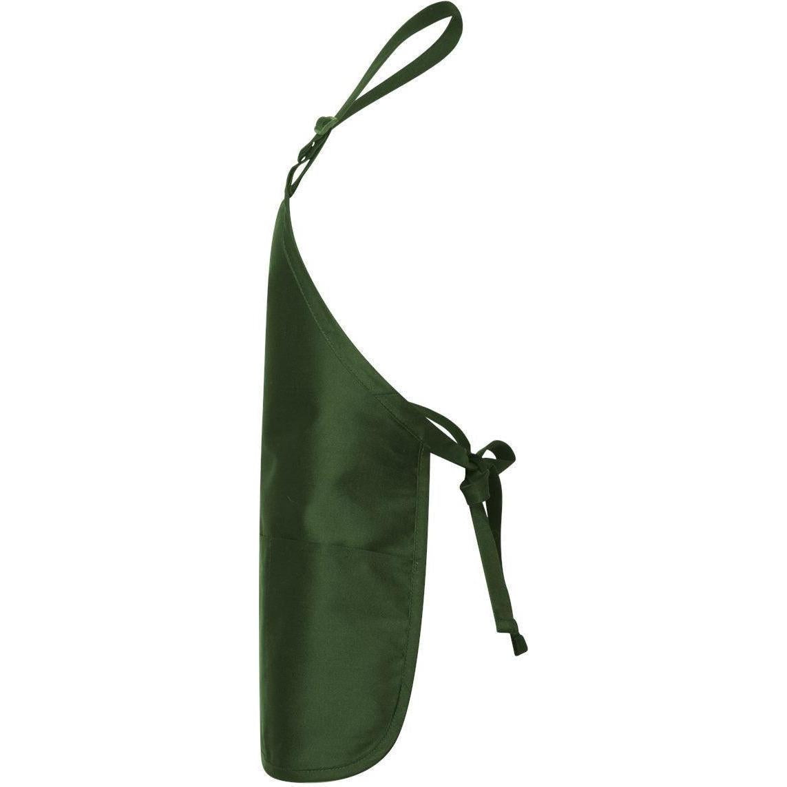 no-logo Q-Tees Full-Length Apron with Pouch Pocket-Accessories-Q-Tees-Thread Logic