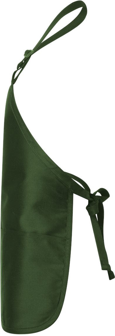no-logo Q-Tees Full-Length Apron with Pouch Pocket-Accessories-Q-Tees-Thread Logic