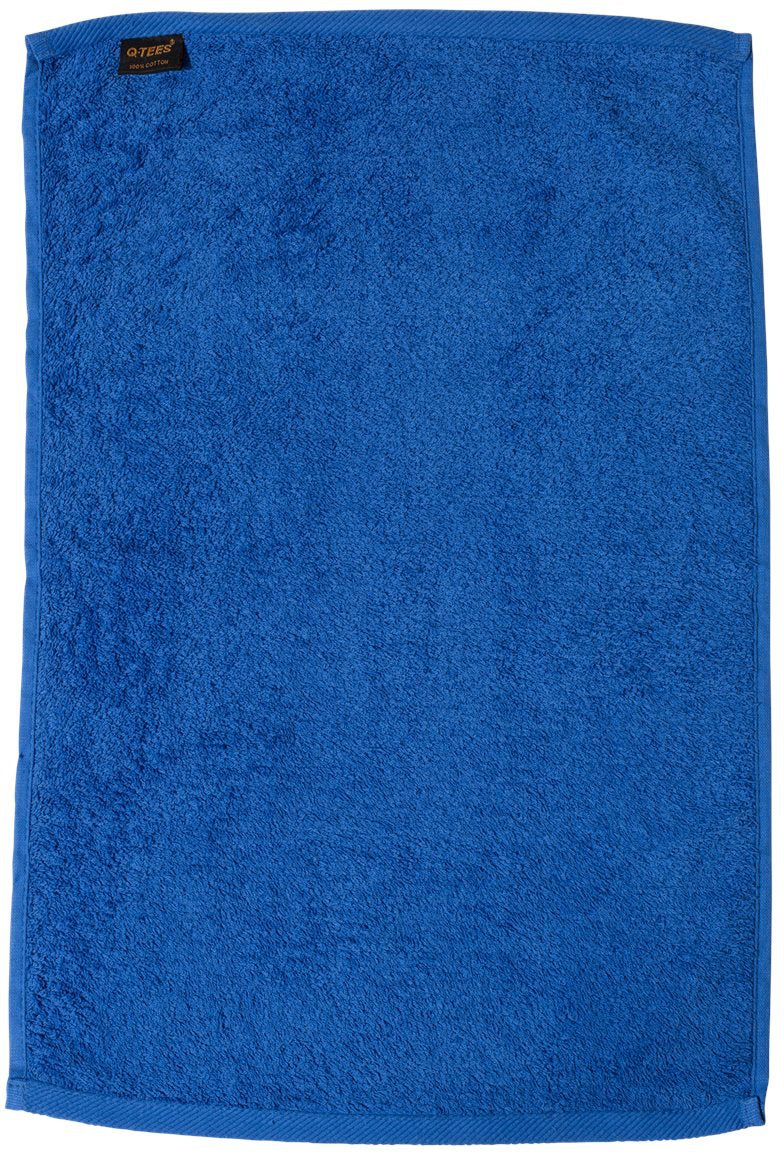 no-logo Q-Tees Hemmed Hand Towel-Accessories-Q-Tees-Thread Logic