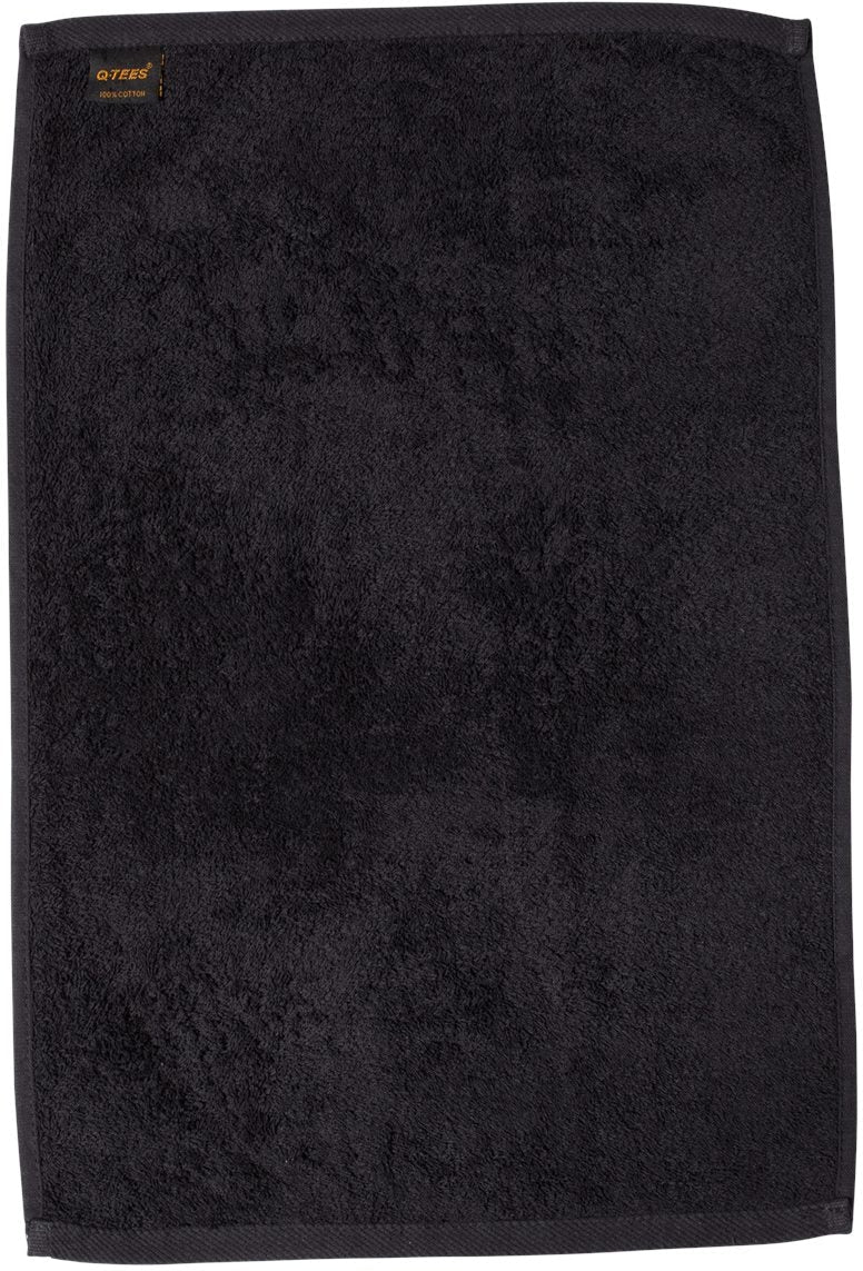 no-logo Q-Tees Hemmed Hand Towel-Accessories-Q-Tees-Thread Logic