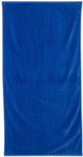 no-logo Q-Tees Velour Beach Towel-Accessories-Q-Tees-Royal-1 Size-Thread Logic