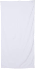 no-logo Q-Tees Velour Beach Towel-Accessories-Q-Tees-White-1 Size-Thread Logic
