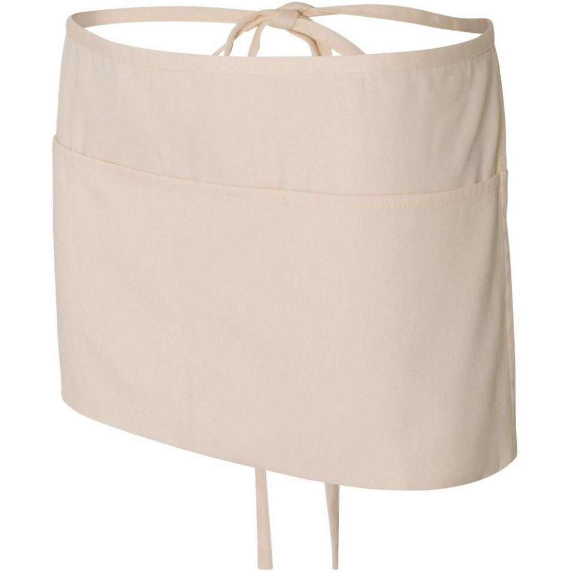 no-logo Q-Tees Waist Apron with Pockets-Accessories-Q-Tees-Thread Logic