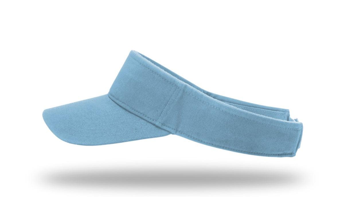 no-logo Richardson Garment Washed Visor-Richardson-Thread Logic