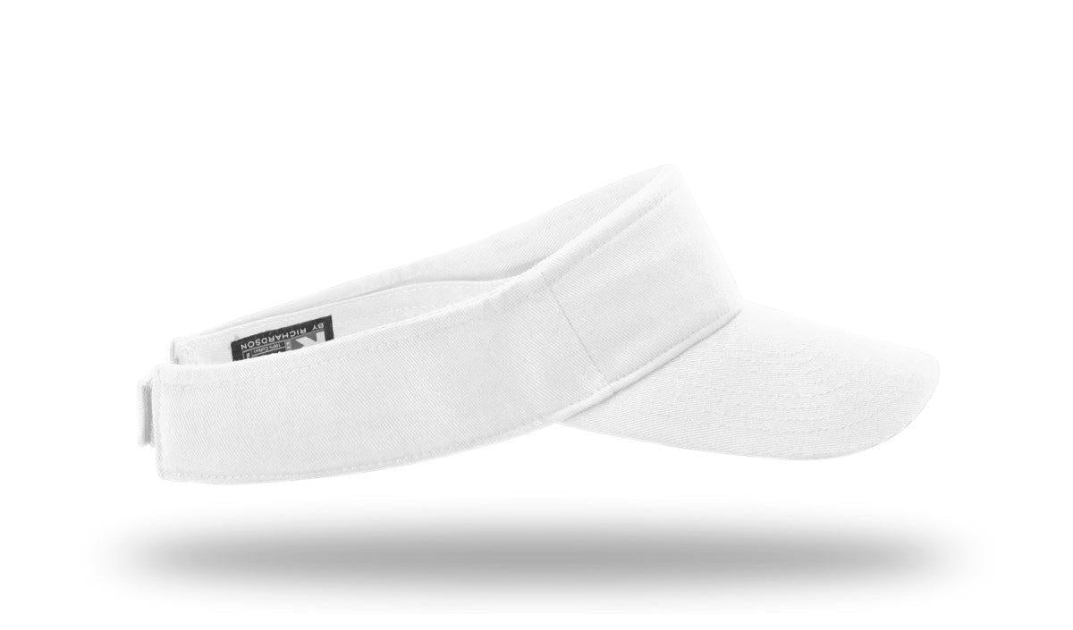 no-logo Richardson Garment Washed Visor-Richardson-Thread Logic