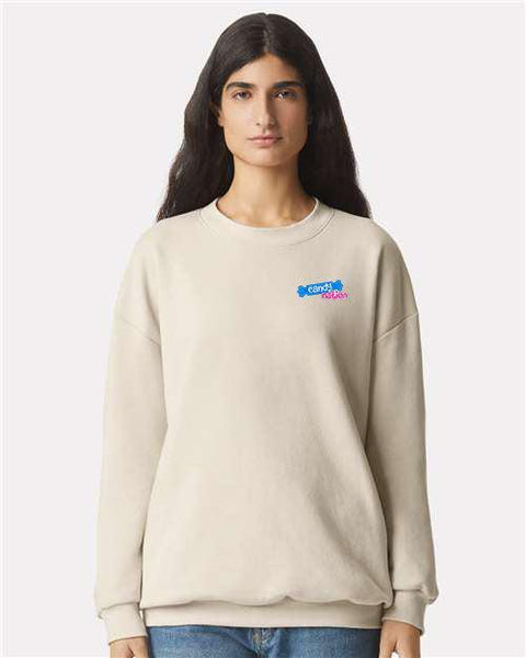 ReFlex Fleece Crewneck Sweatshirt with custom logo embroidery