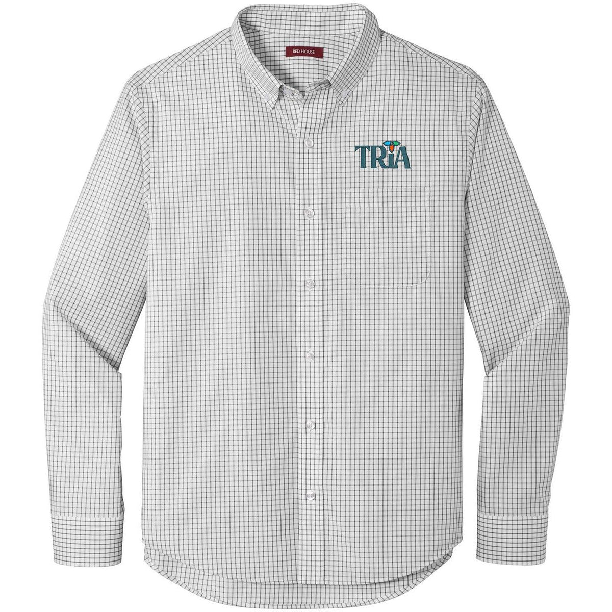 no-logo Red House Open Ground Check Non-Iron Shirt-Dress Shirts-Red House-Thread Logic