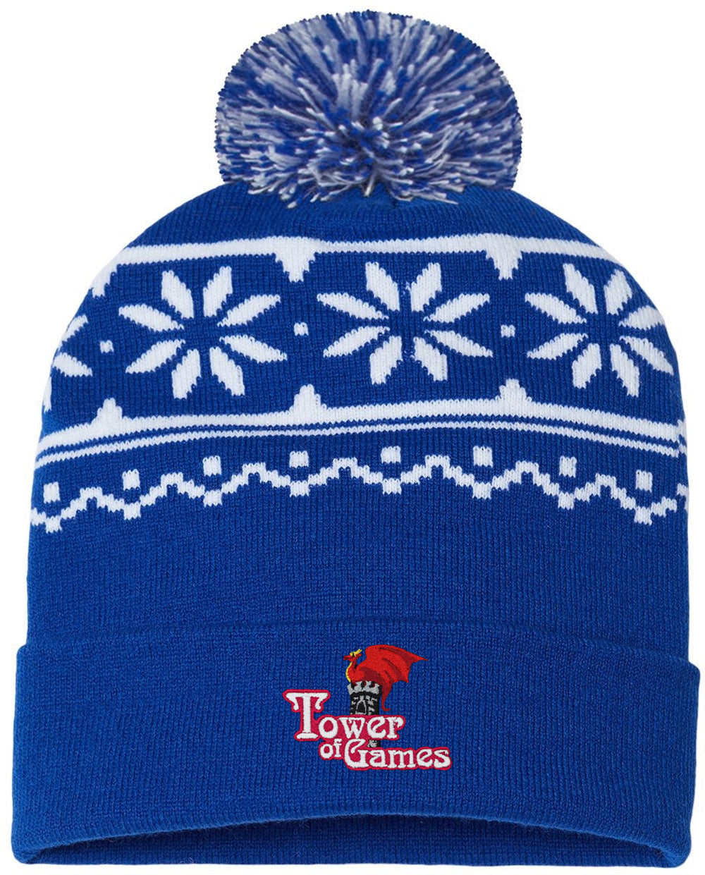 no-logo Cap America USA-Made Snowflake Beanie-Beanie-Cap America-Thread Logic