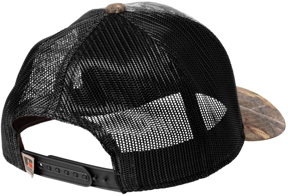 no-logo Russell Outdoors Camo Snapback Trucker Cap-Russell Outdoors-Thread Logic