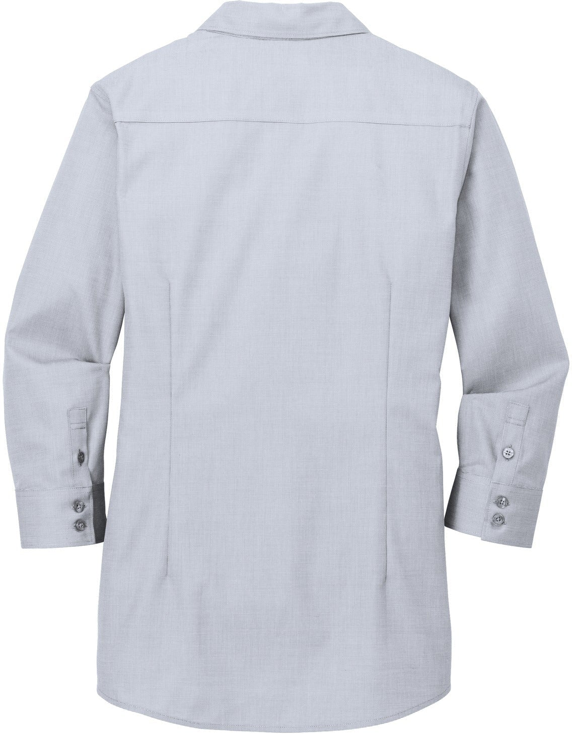 no-logo Red House Ladies 3/4-Sleeve Nailhead Non-Iron Shirt-Active-Red House-Thread Logic