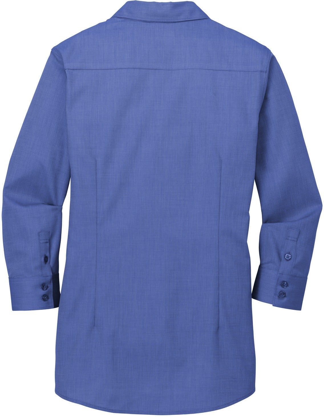 no-logo Red House Ladies 3/4-Sleeve Nailhead Non-Iron Shirt-Active-Red House-Thread Logic