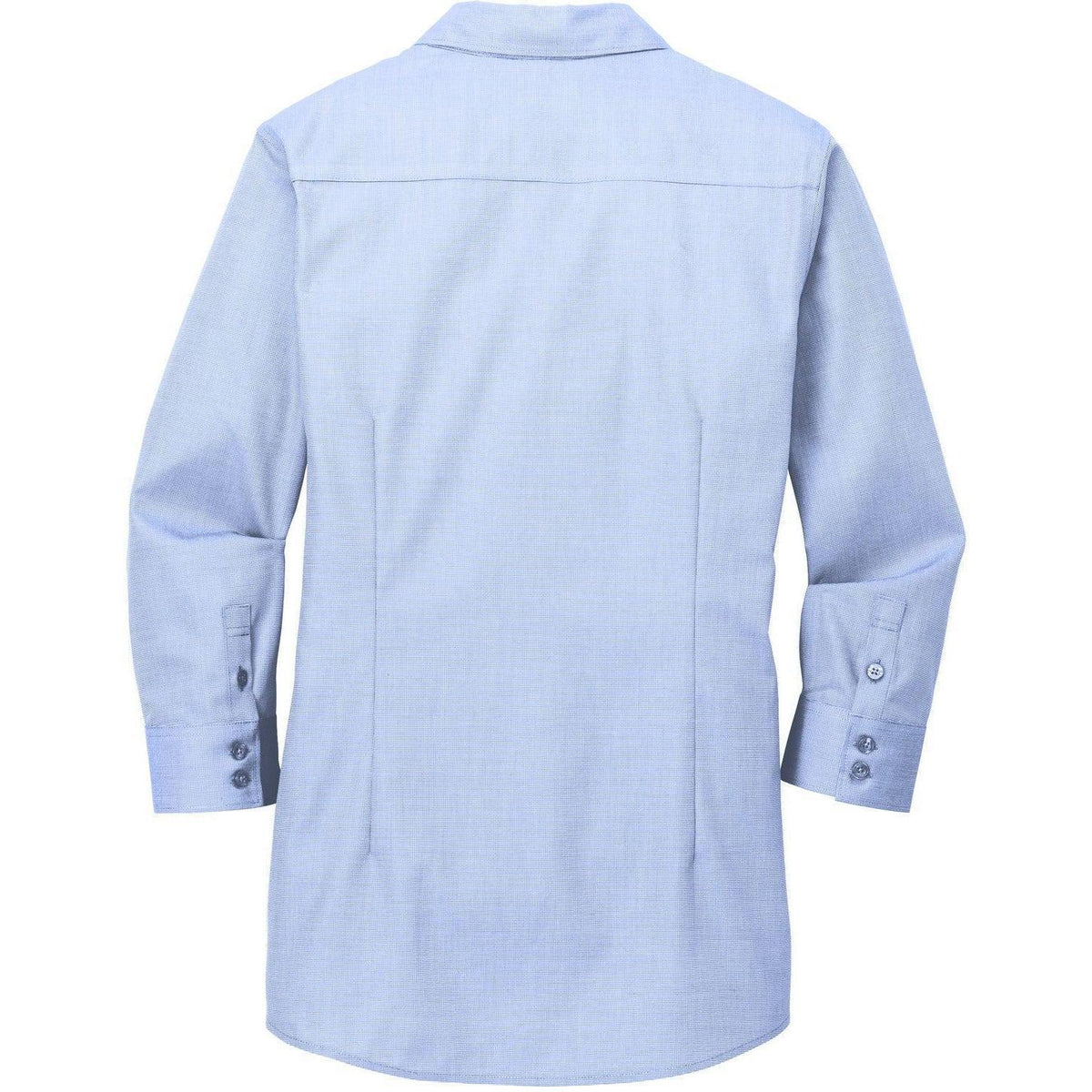 no-logo Red House Ladies 3/4-Sleeve Nailhead Non-Iron Shirt-Active-Red House-Thread Logic