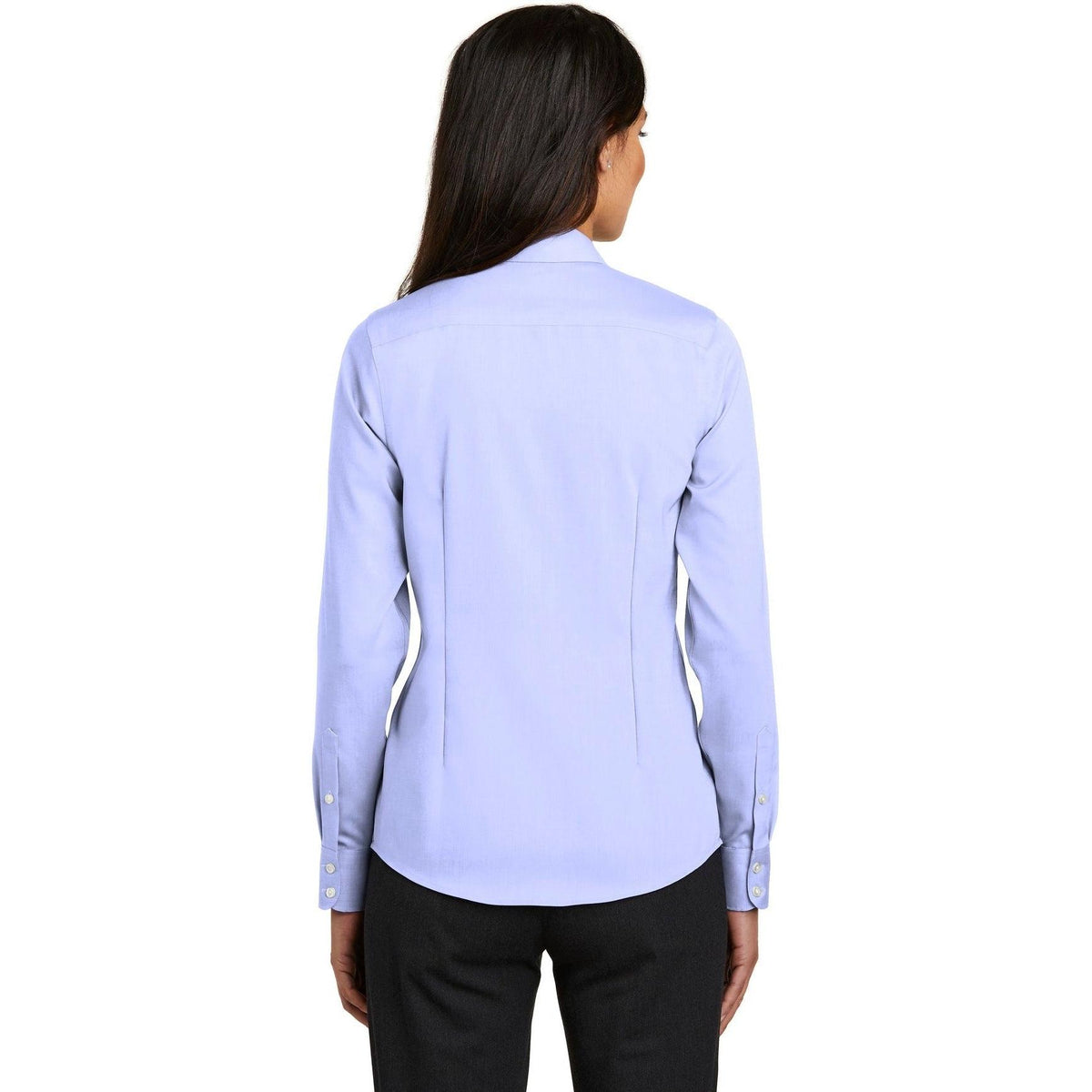 no-logo Red House Ladies Pinpoint Oxford Non-Iron Shirt-Active-Red House-Thread Logic