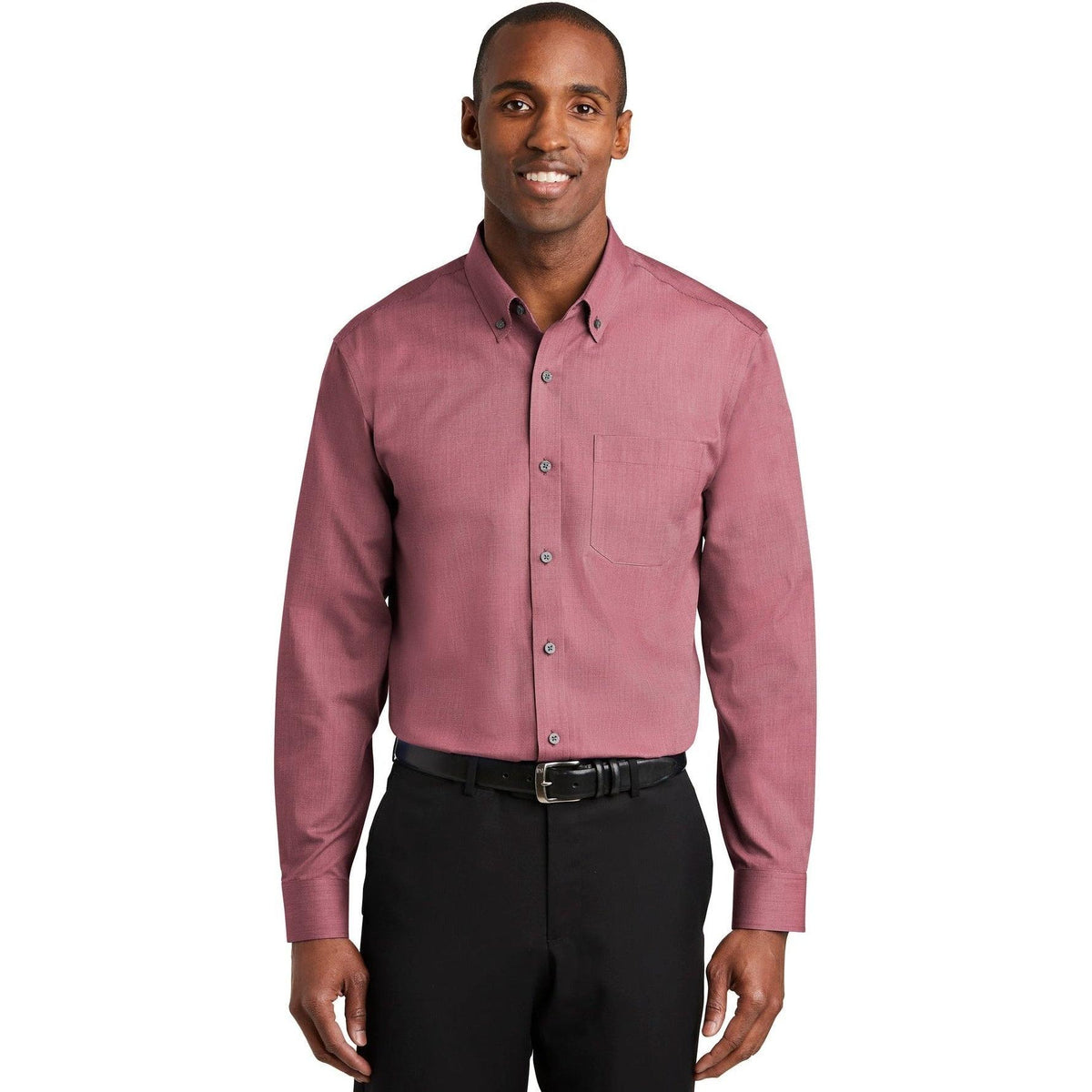 no-logo Red House Non Iron Nailshead Dress Shirt-Dress Shirts-Red House-Thread Logic