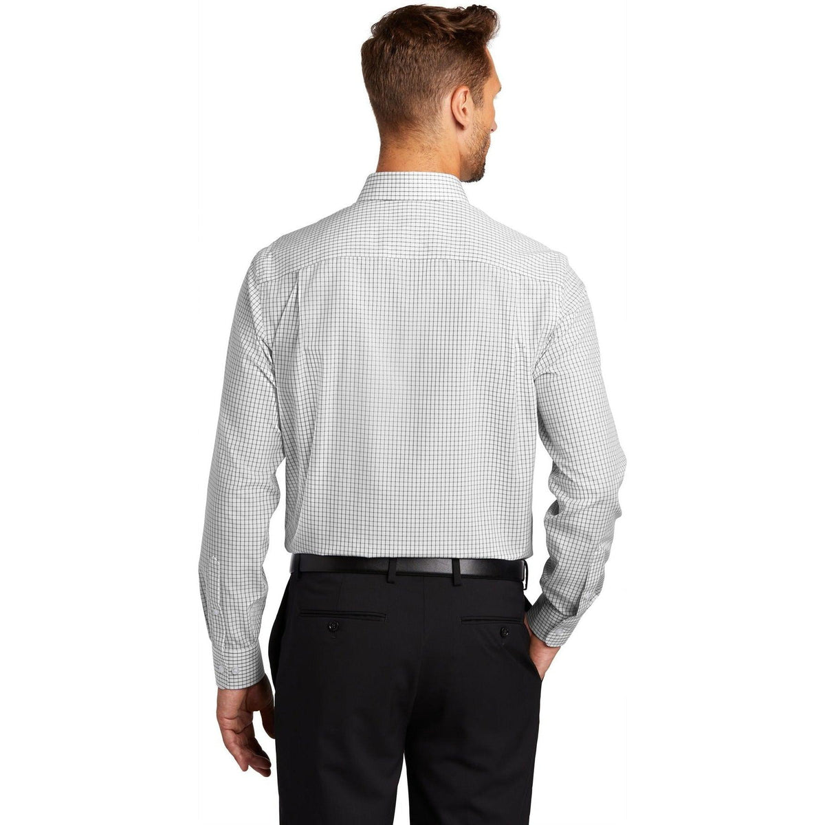 no-logo Red House Open Ground Check Non-Iron Shirt-Dress Shirts-Red House-Thread Logic