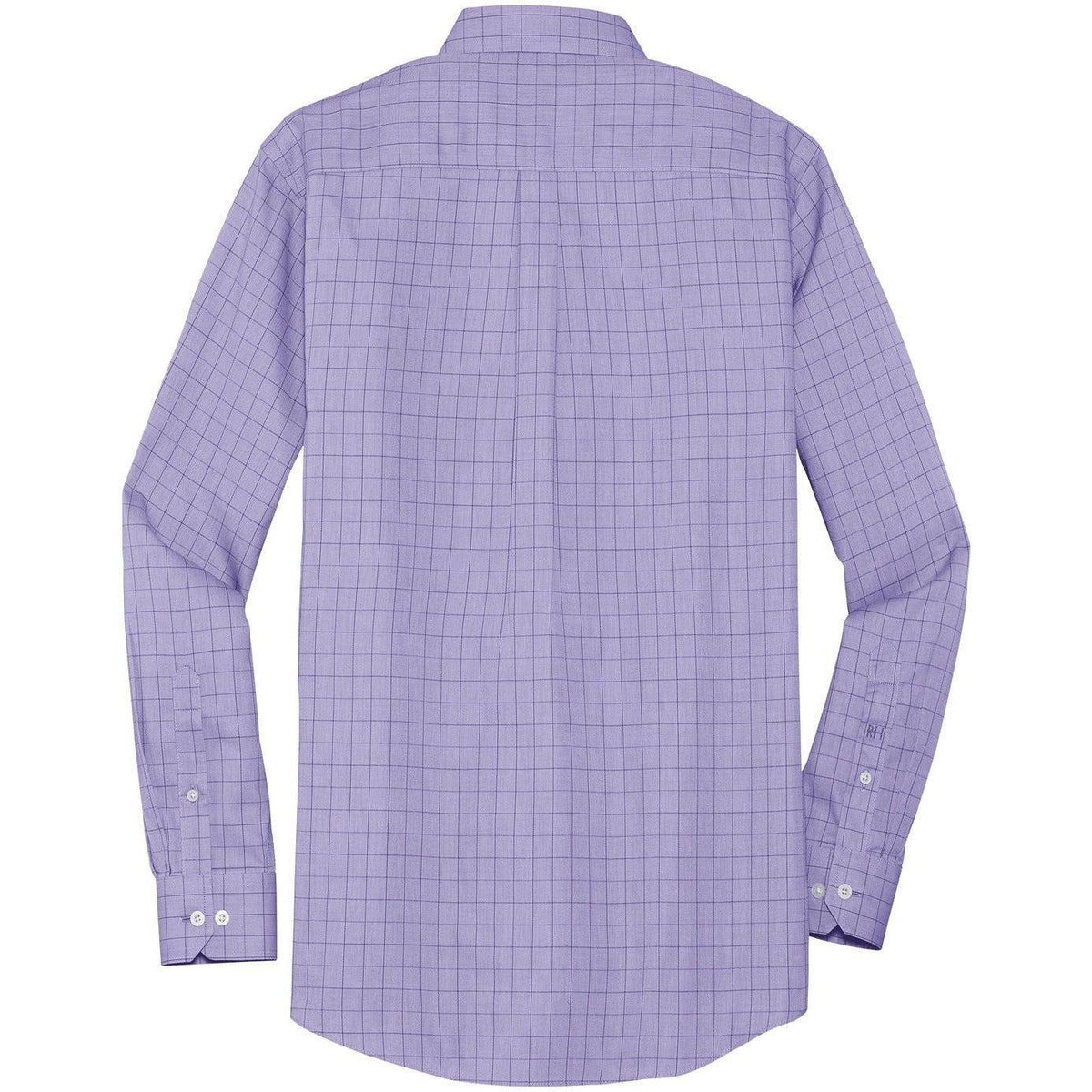 no-logo Red House Windowpane Plaid Non-Iron Shirt-Active-Red House-Thread Logic