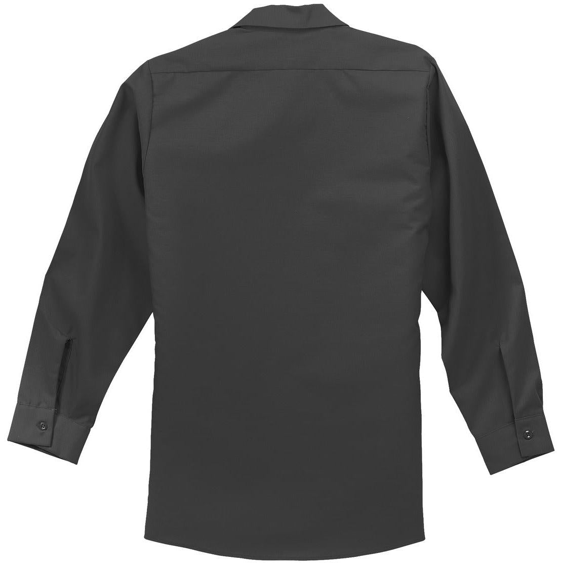 no-logo Red Kap Long Sleeve Industrial Work Shirt-Dress Shirts-Red Kap-Thread Logic
