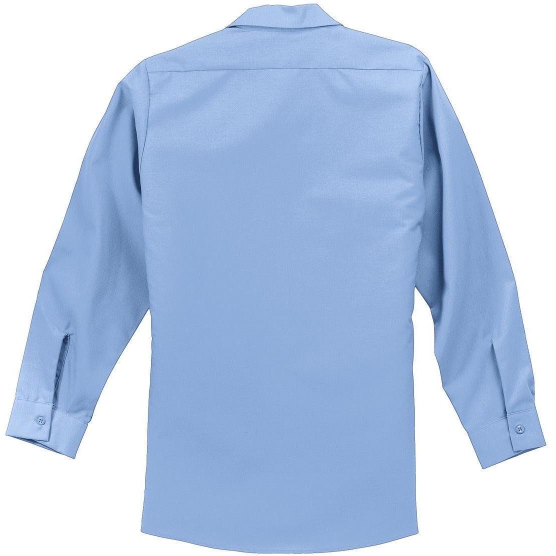 no-logo Red Kap Long Sleeve Industrial Work Shirt-Dress Shirts-Red Kap-Thread Logic