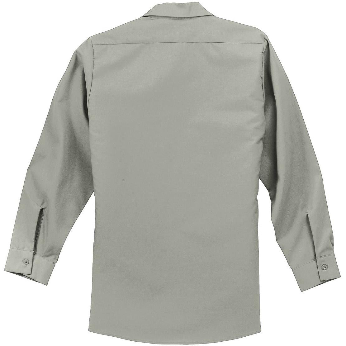 no-logo Red Kap Long Sleeve Industrial Work Shirt-Dress Shirts-Red Kap-Thread Logic
