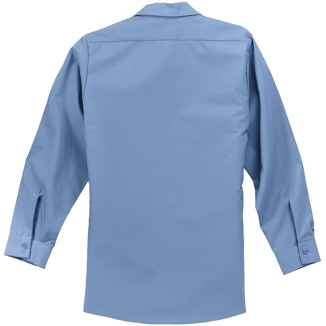 no-logo Red Kap Long Sleeve Industrial Work Shirt-Dress Shirts-Red Kap-Thread Logic
