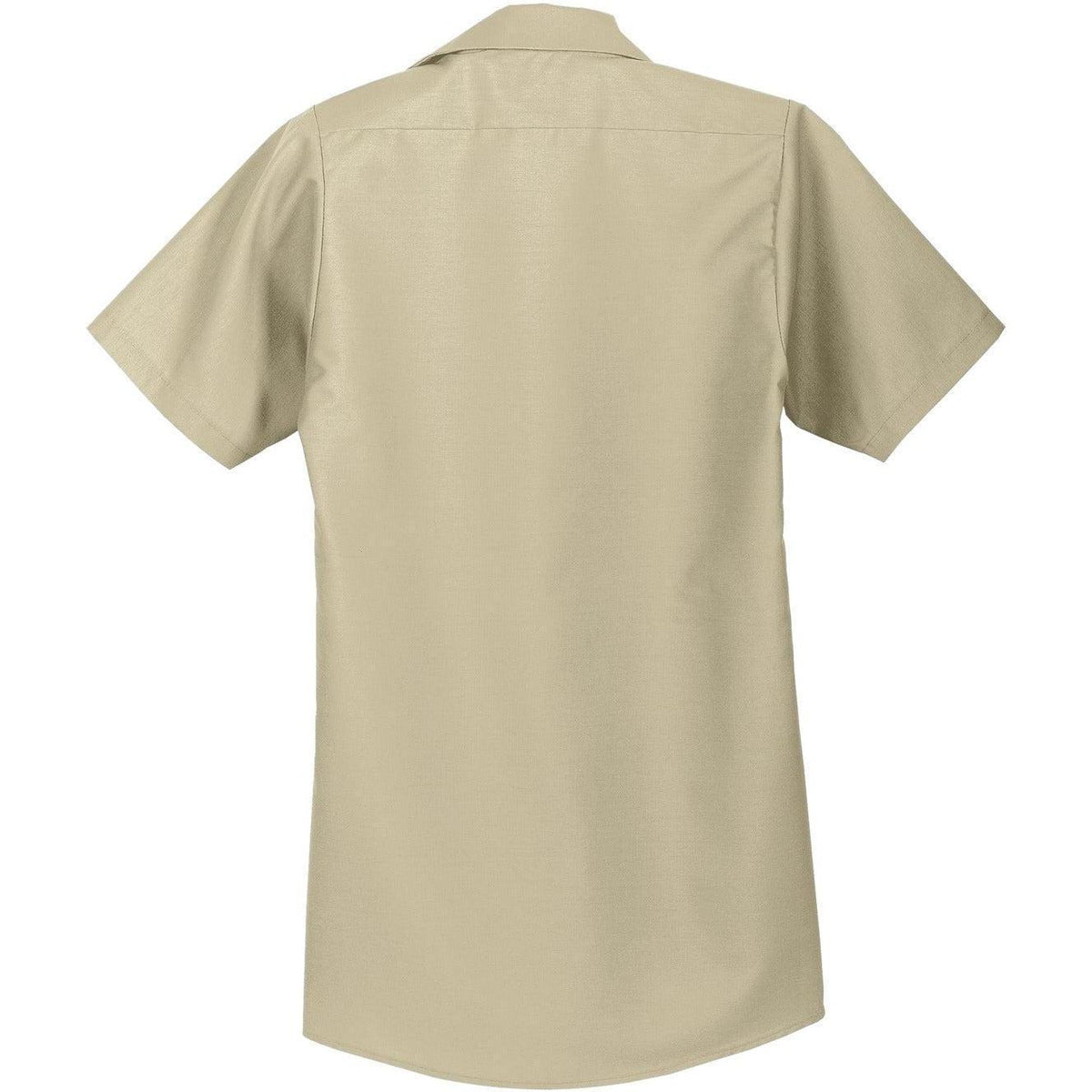 no-logo Red Kap Short Sleeve Industrial Work Shirt-Dress Shirts-Red Kap-Thread Logic