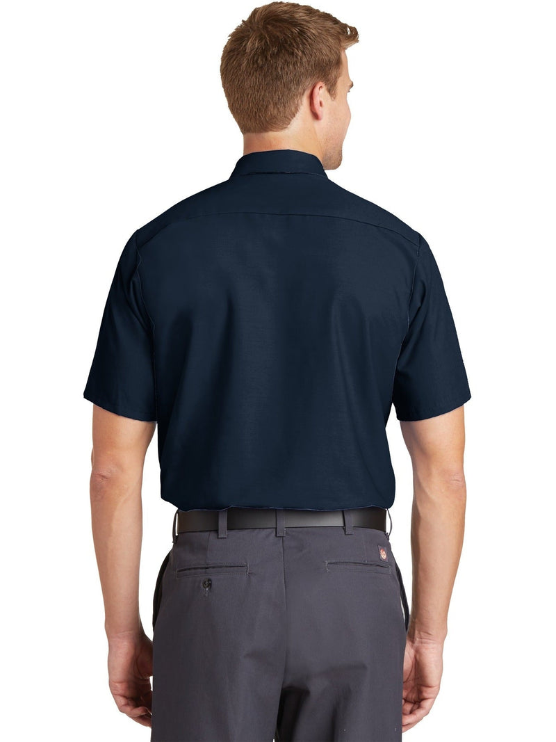 Red Kap SP24 Industrial Short Sleeve Work Shirt - Charcoal - 3XL