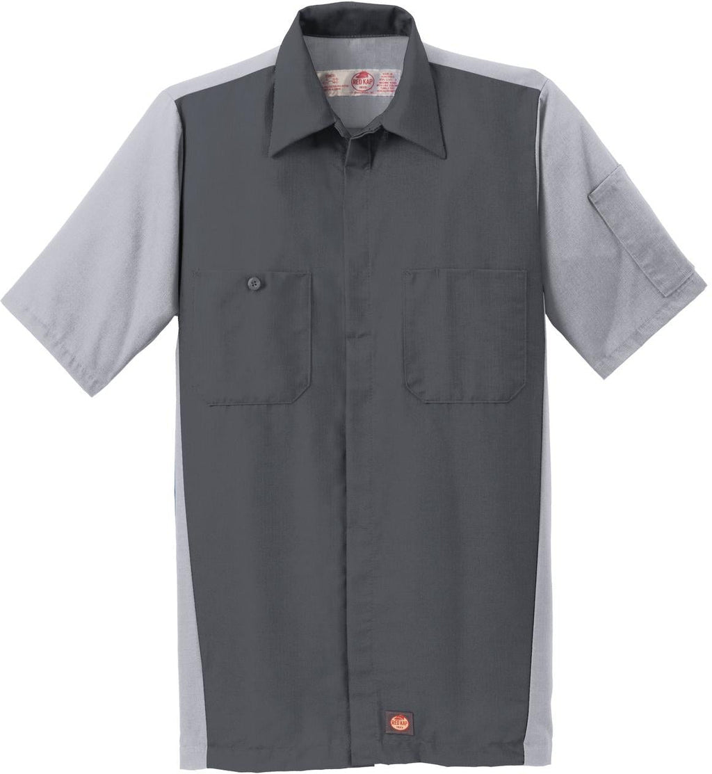 Red Kap Short Sleeve Ripstop Crew Shirt with your logo
