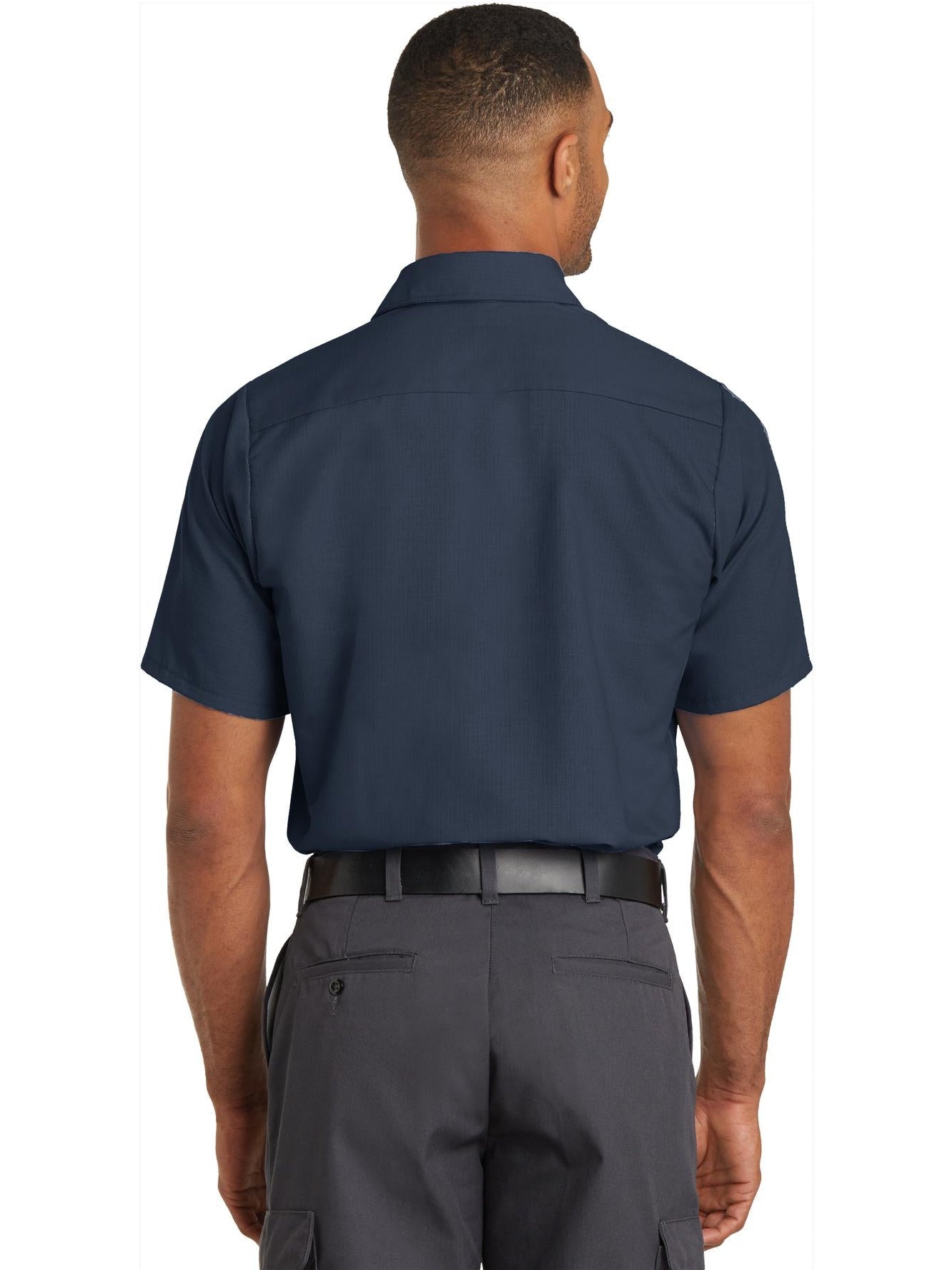 no-logo Red Kap Short Sleeve Solid Ripstop Shirt-Regular-Red Kap-Thread Logic