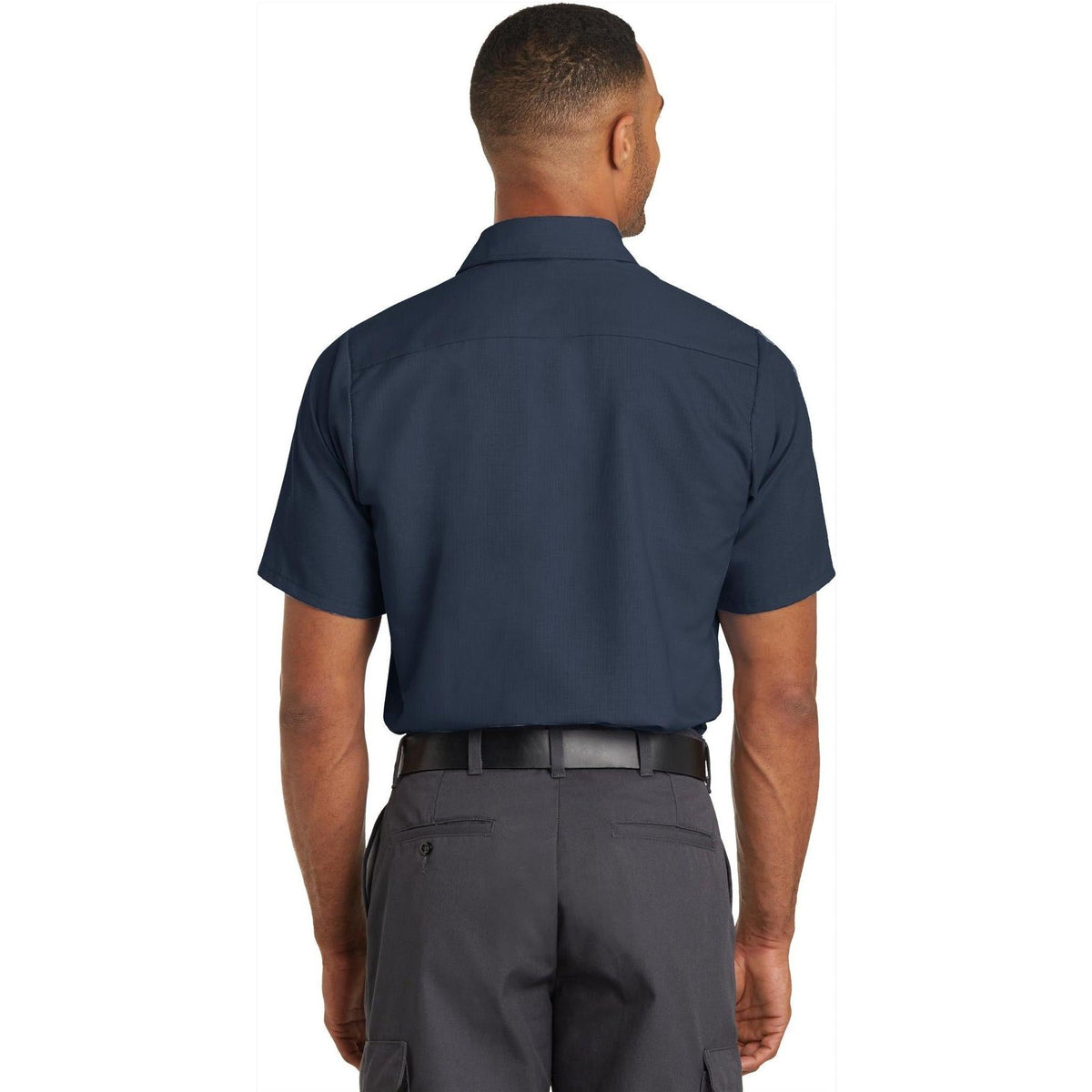 no-logo Red Kap Short Sleeve Solid Ripstop Shirt-Regular-Red Kap-Thread Logic