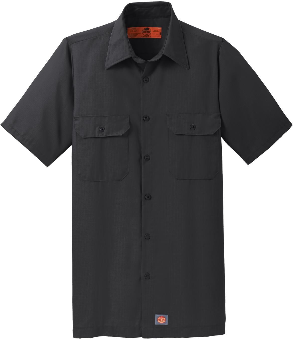Red Kap Short Sleeve Solid Ripstop Shirt