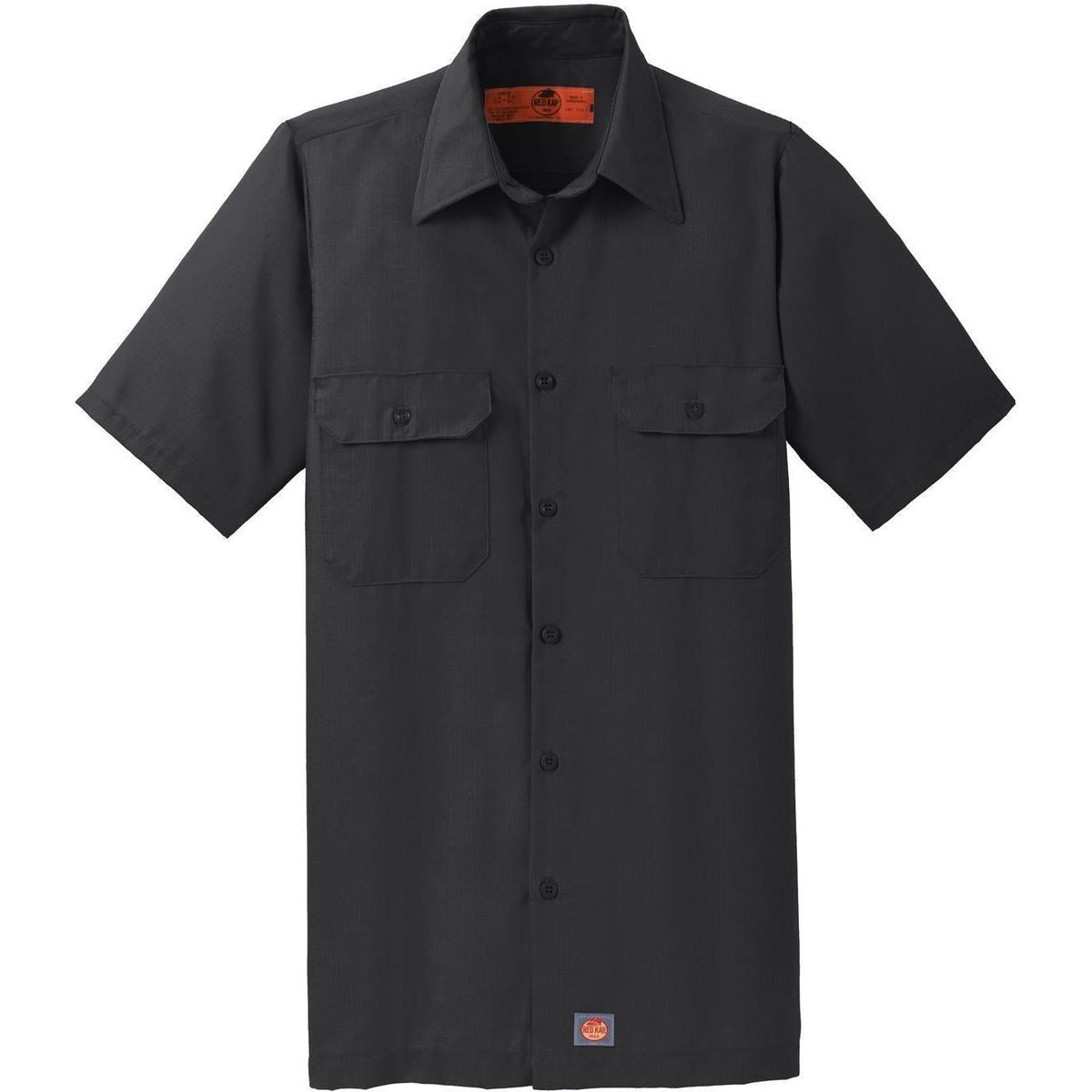 no-logo Red Kap Short Sleeve Solid Ripstop Shirt