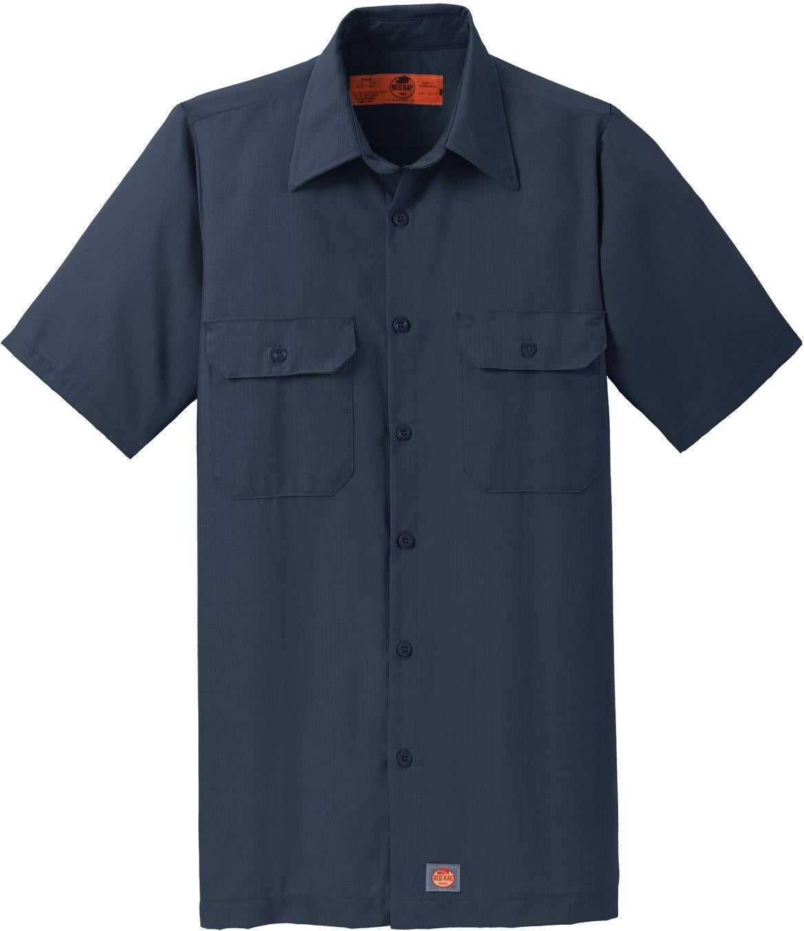 Red Kap Short Sleeve Solid Ripstop Shirt