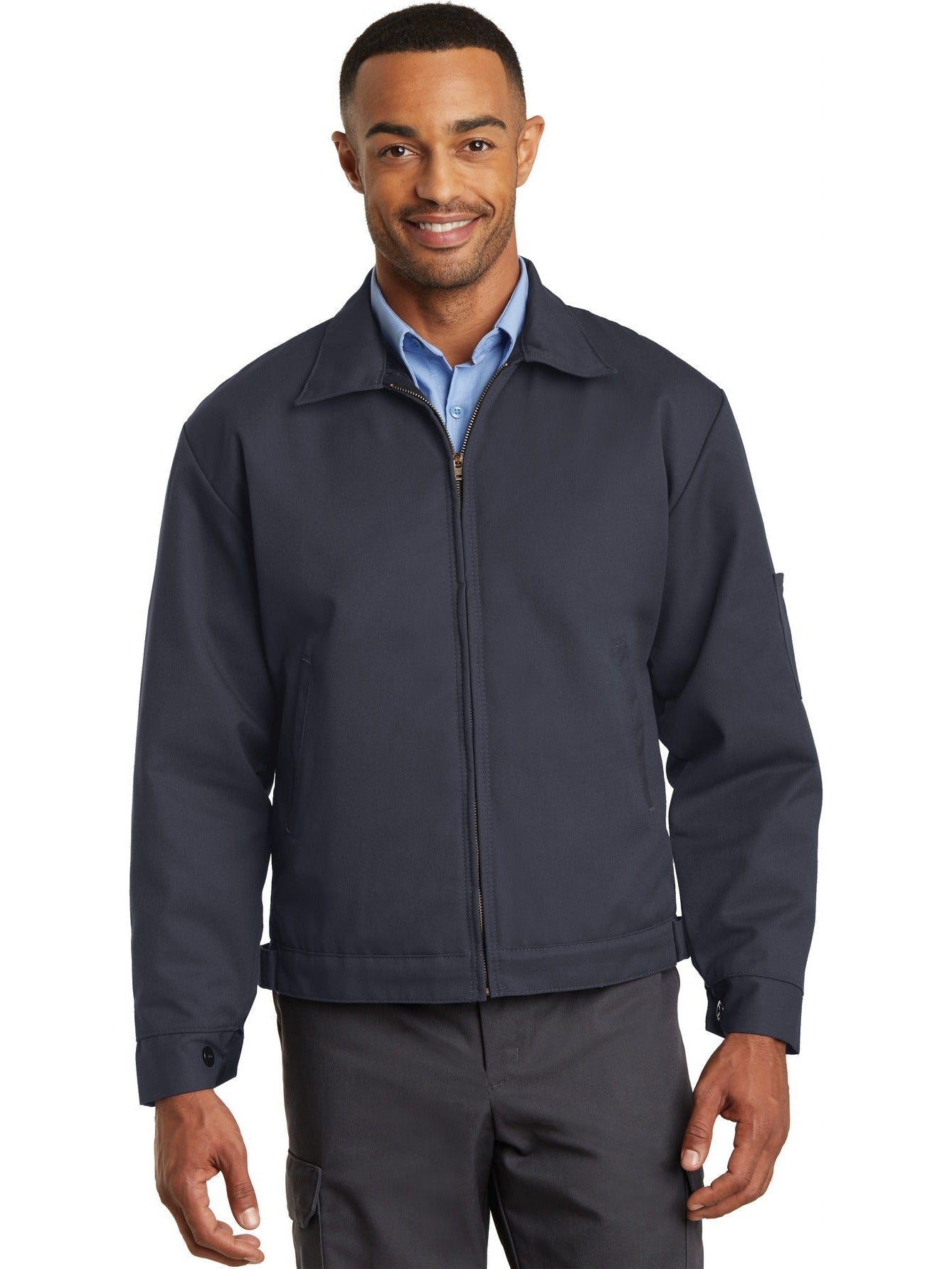 Red Kap CSJT22 Jacket with Custom Embroidery