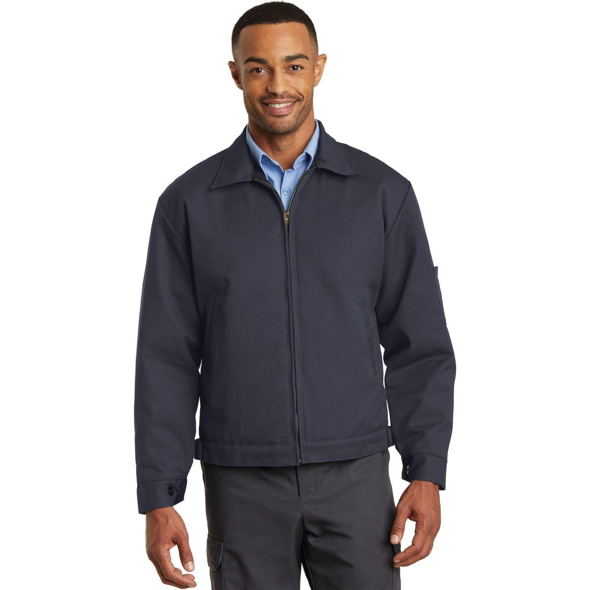 no-logo Red Kap Slash Pocket Jacket-Regular-Red Kap-Thread Logic