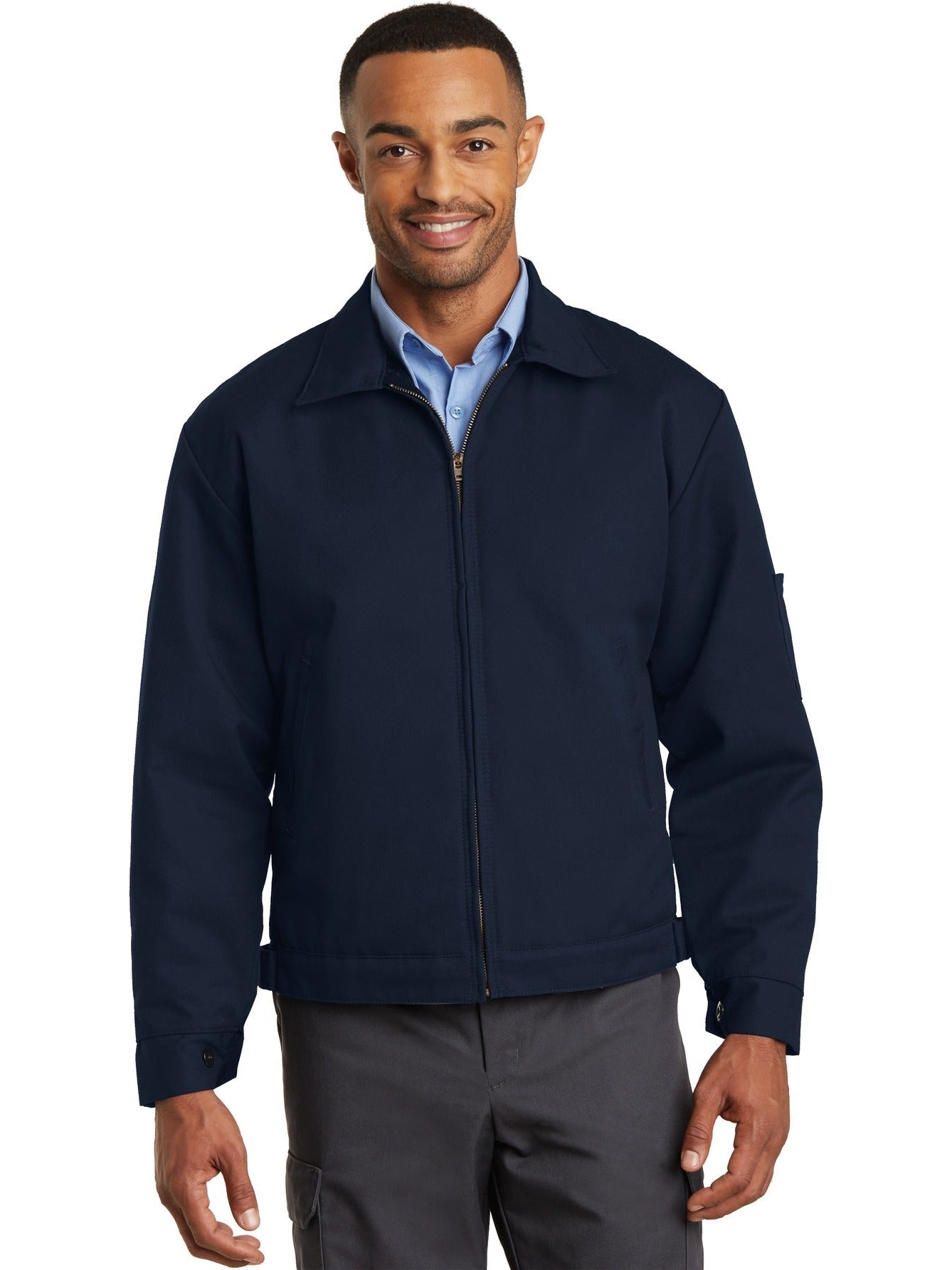 Red Kap CSJT22 Jacket with Custom Embroidery