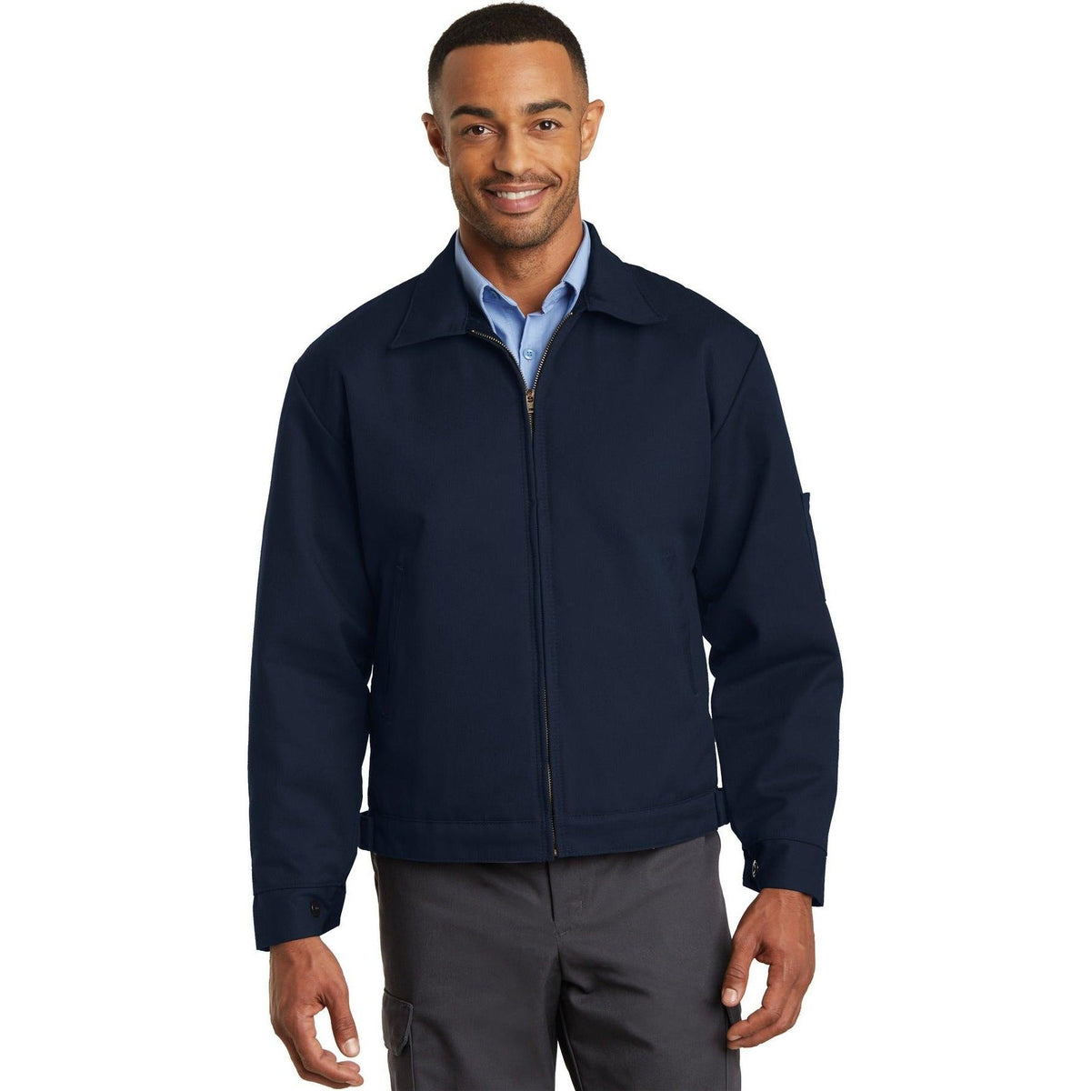 no-logo Red Kap Slash Pocket Jacket-Regular-Red Kap-Thread Logic