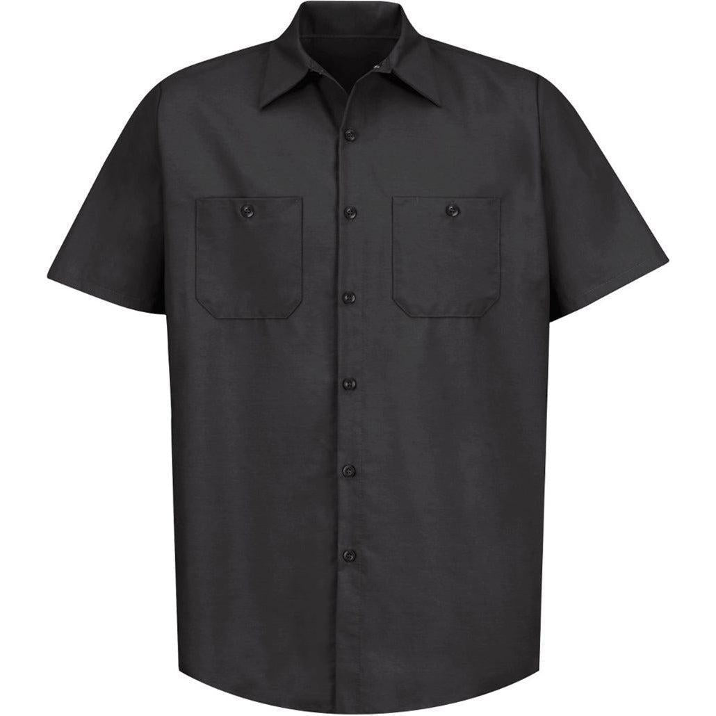 no-logo Red Kap Tall Short Sleeve Industrial Work Shirt-Regular-Red Kap-Thread Logic