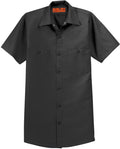 Red Kap Tall Short Sleeve Industrial Work Shirt