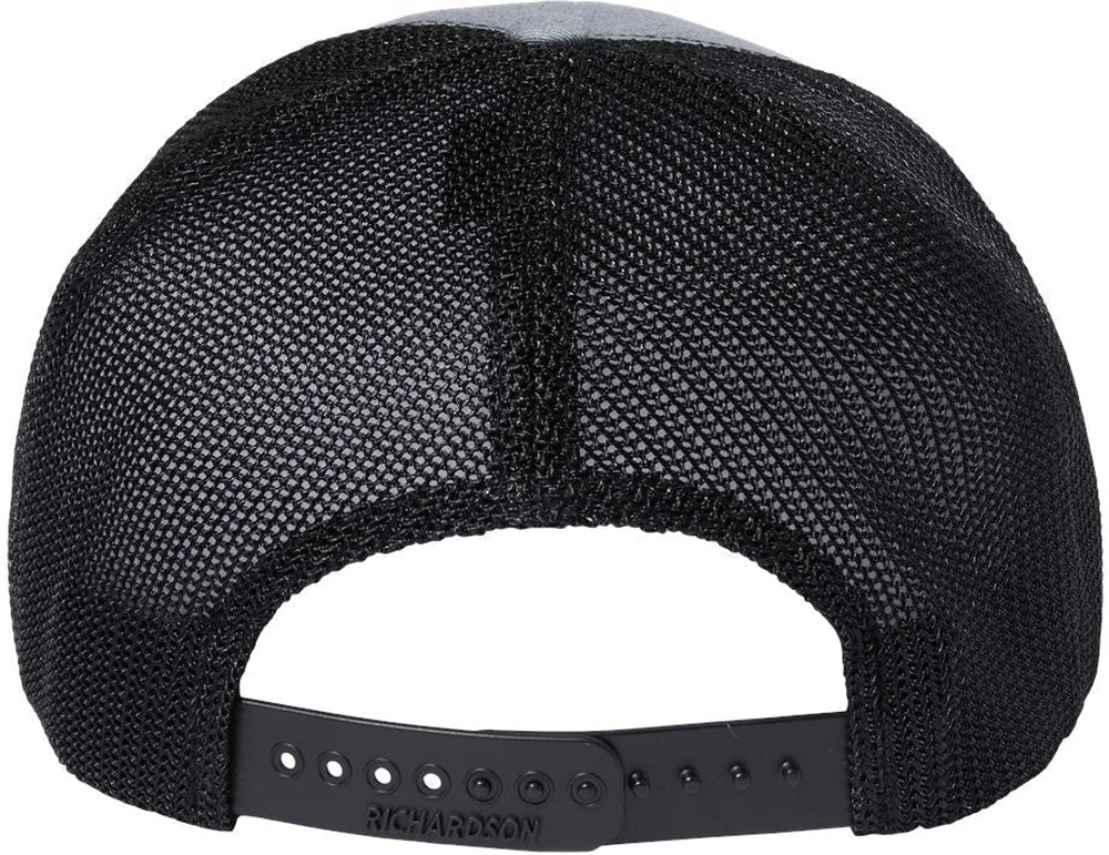 no-logo Richardson 112+ R-Flex Adjustable Trucker Cap-Headwear-Richardson-Thread Logic 